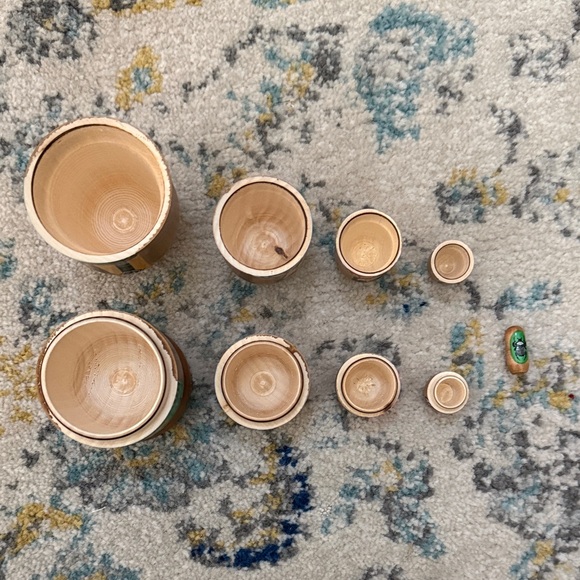 New Hand-Carved and Hand-Painted Beatles Band Nesting Dolls. Holiday/home decor - Picture 6 of 7